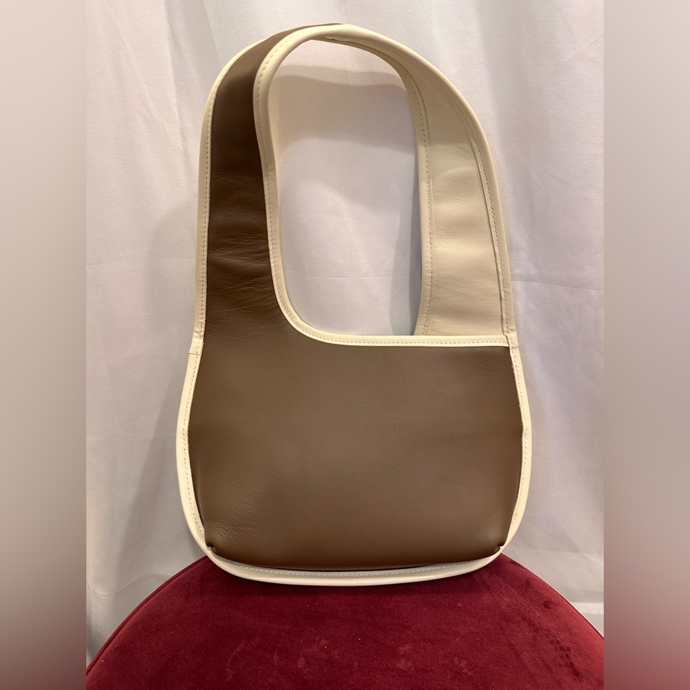 NEW The Wolf Gang Adara Mini Shoulder Bag in Cocoa REVOLVE BROWN LEATHER - Picture 7 of 10